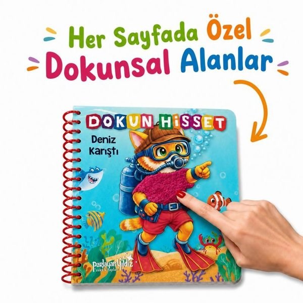 KolektifEgitim Etkinlik KitaplariDokun Hisset - Deniz Karıştı