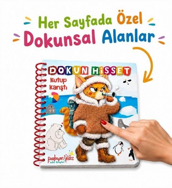 KolektifEgitim Etkinlik KitaplariDokun Hisset - Kutup Karıştı