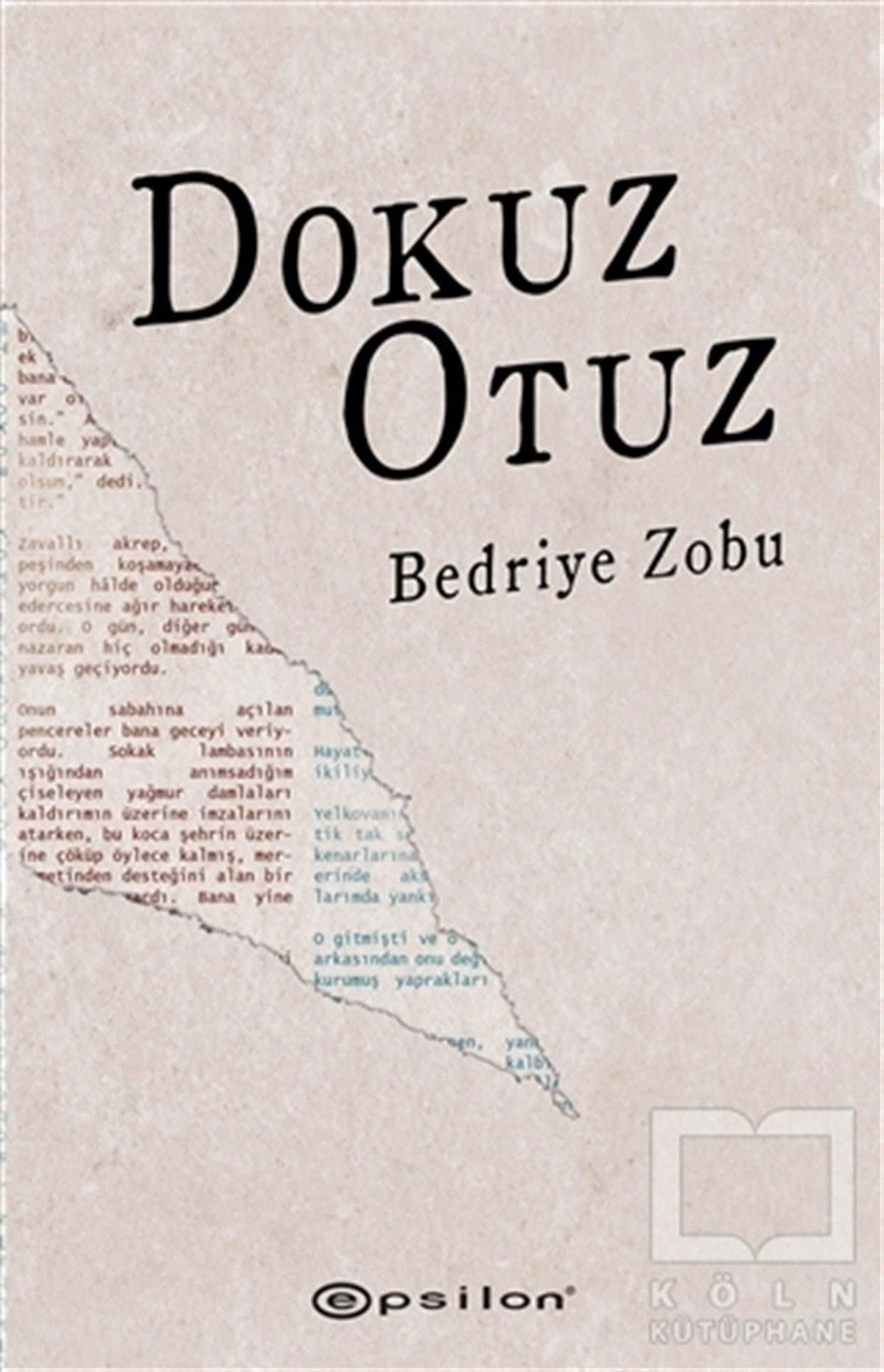 Bedriye ZobuTürkçe RomanlarDokuz Otuz