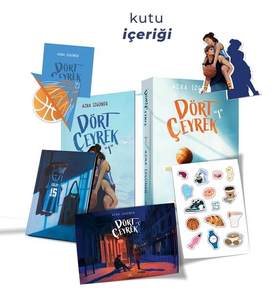 Azra İzgünerAşk Kitapları & Aşk RomanlarıDört Çeyrek Cilt 1 - Hediyeli Kutu