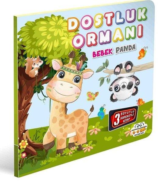 KolektifEgitim Etkinlik KitaplariDostluk Ormanı - Bebek Panda - 3 Boyutlu Hareketli Kitap