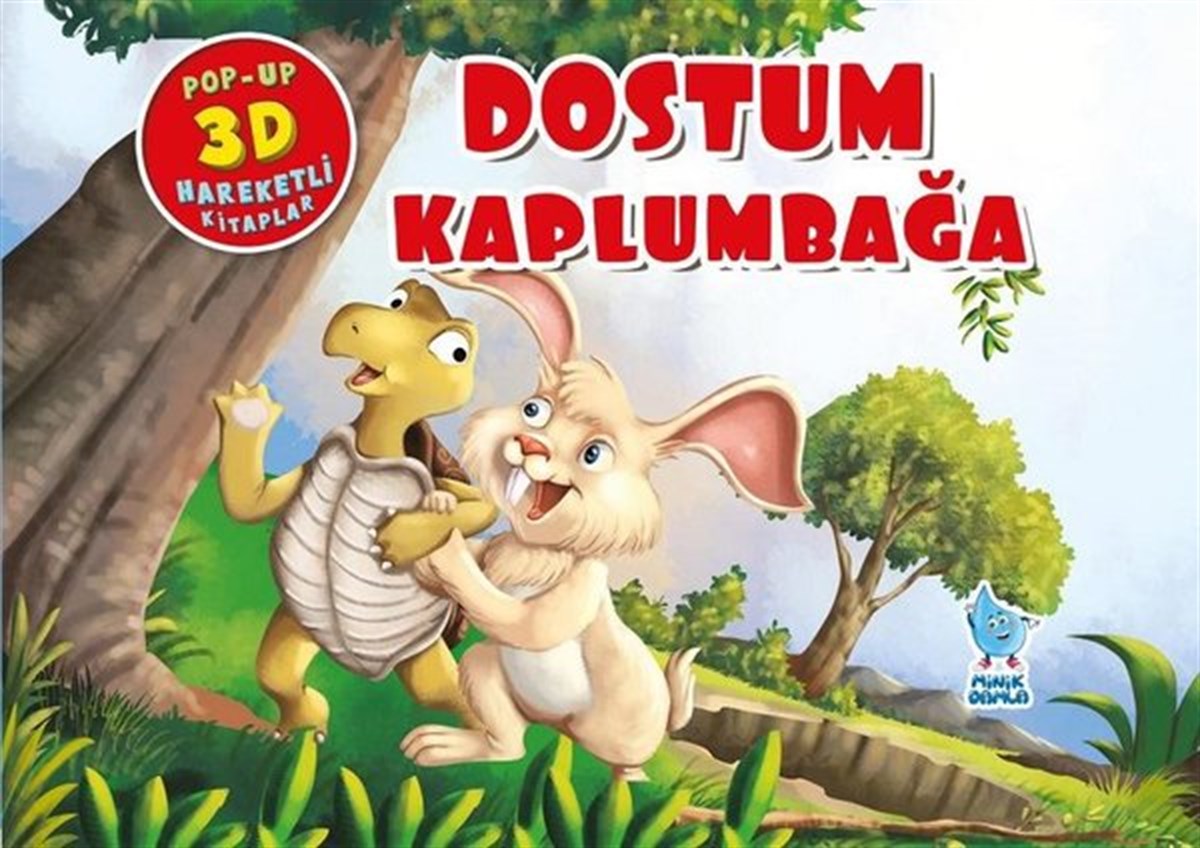KolektifOkul Öncesi Etkinlik KitaplarıDostum Kaplumbağa - Pop-Up 3D Hareketli Kitap