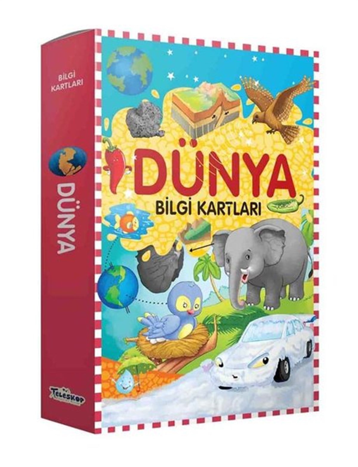 KolektifEgitim Etkinlik KitaplariDünya - Bilgi Kartları