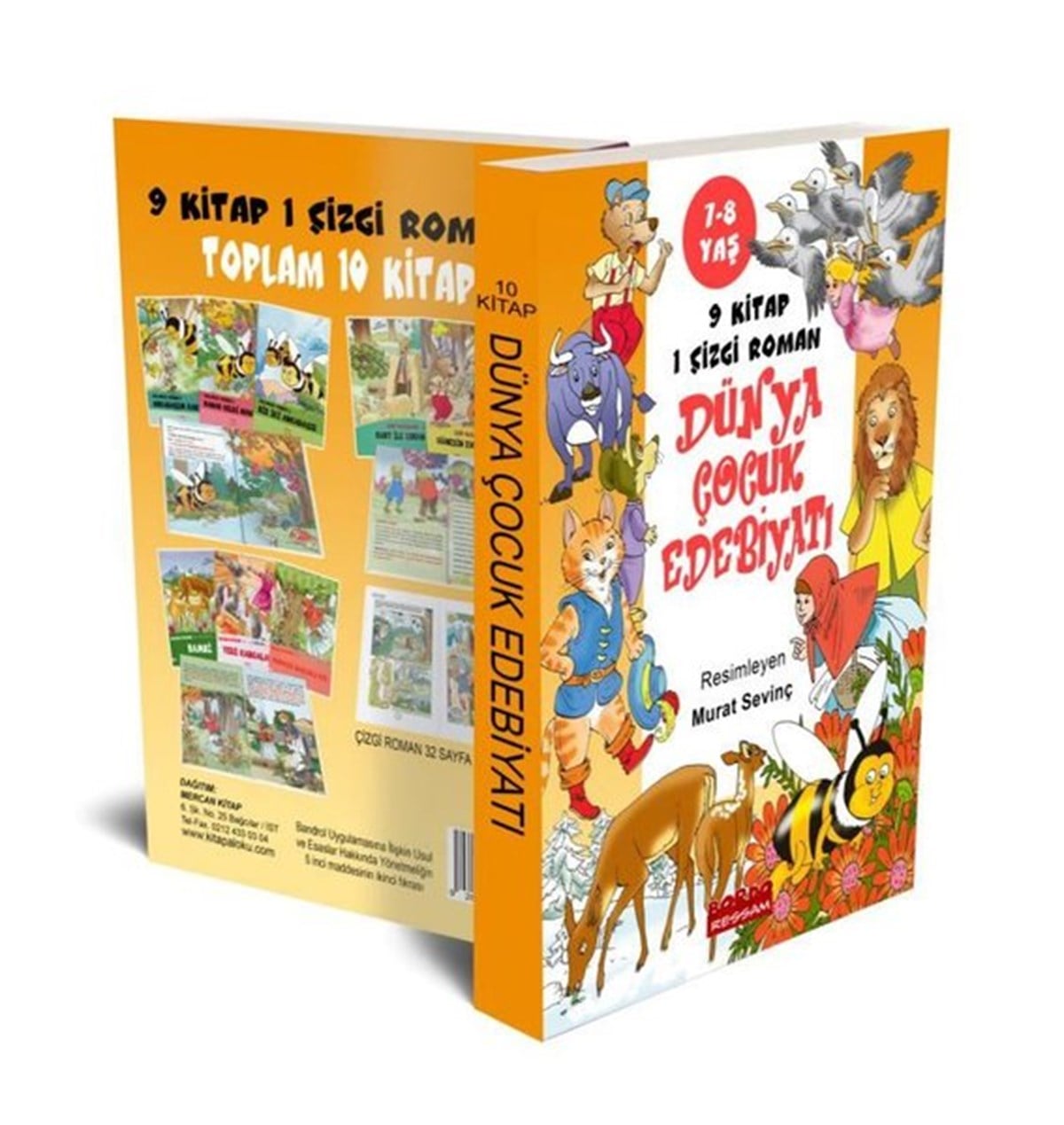 KolektifÇocuk Çizgi RomanlarıDünya Çocuk Edebiyatı Seçme Öyküler Seti - 10 Kitap Takım
