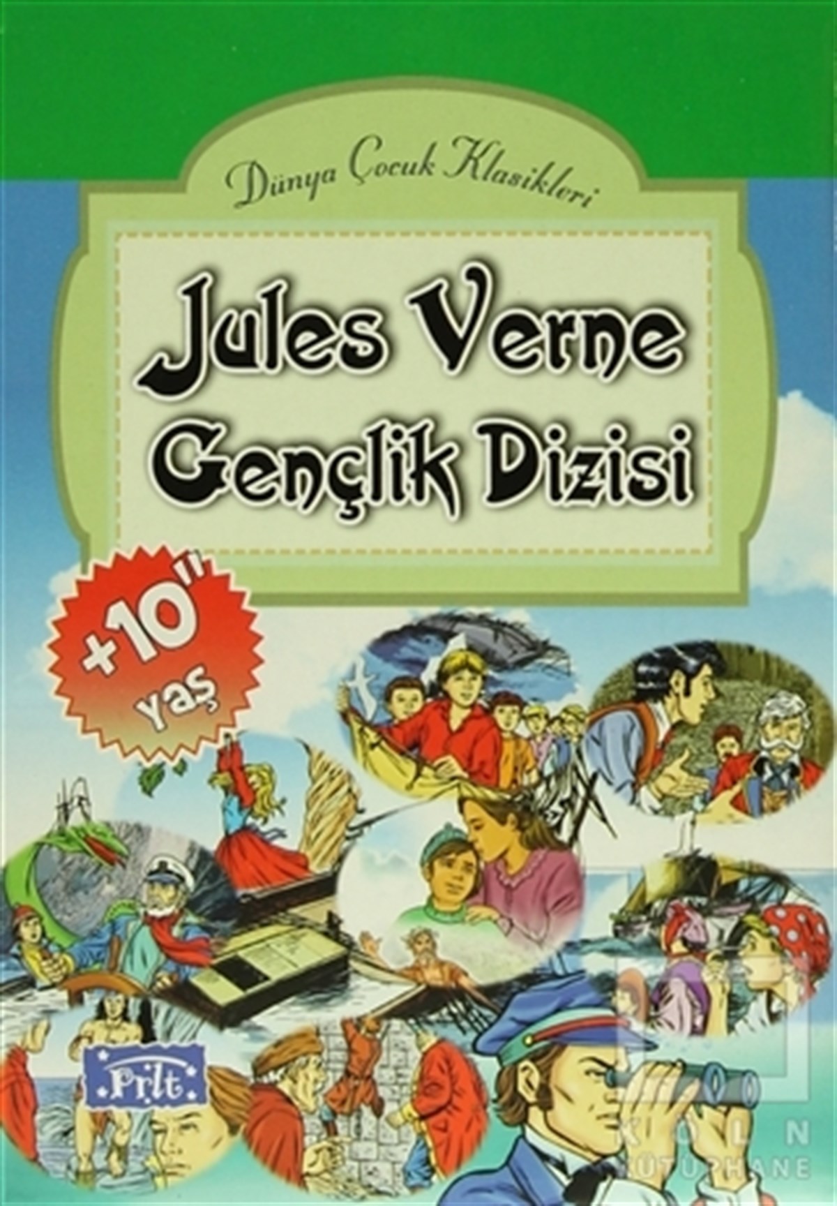 Jules VerneÖyküDünya Çocuk Klasikleri Jules Verne Gençlik Dizisi (10 Kitap Takım)