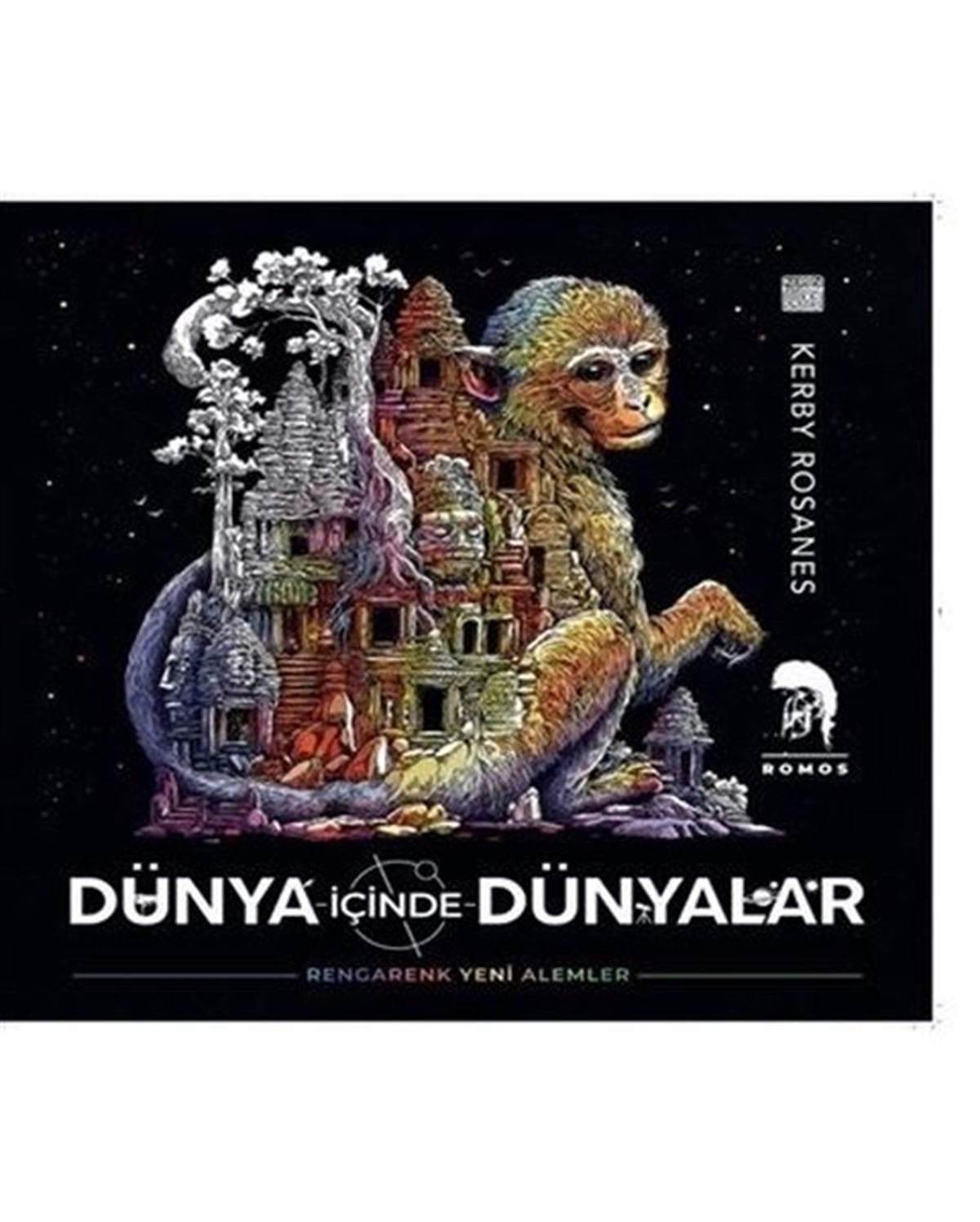 Kerby RosanesDiğerDünya İçinde Dünyalar - Yetişkinler İçin Boyama Kitabı