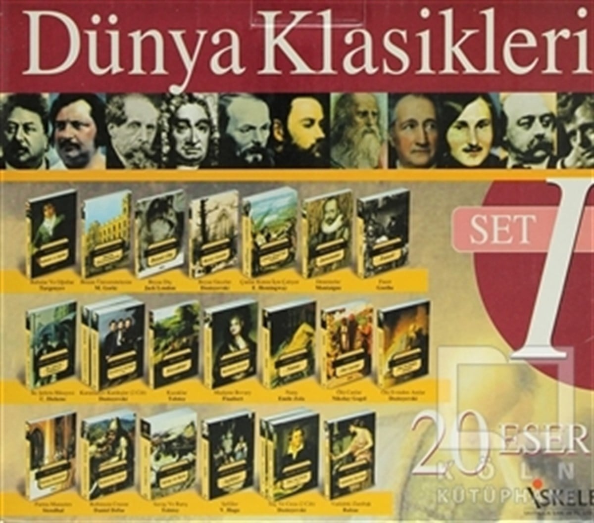KolektifKlasiklerDünya Klasikleri 1 (20 Kitap Kutulu)