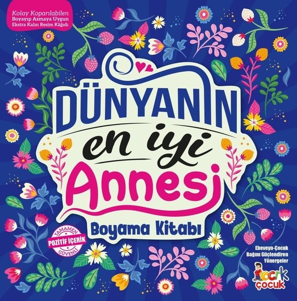 KolektifEgitim Etkinlik KitaplariDünyanın En İyi Annesi Boyama Kitabı