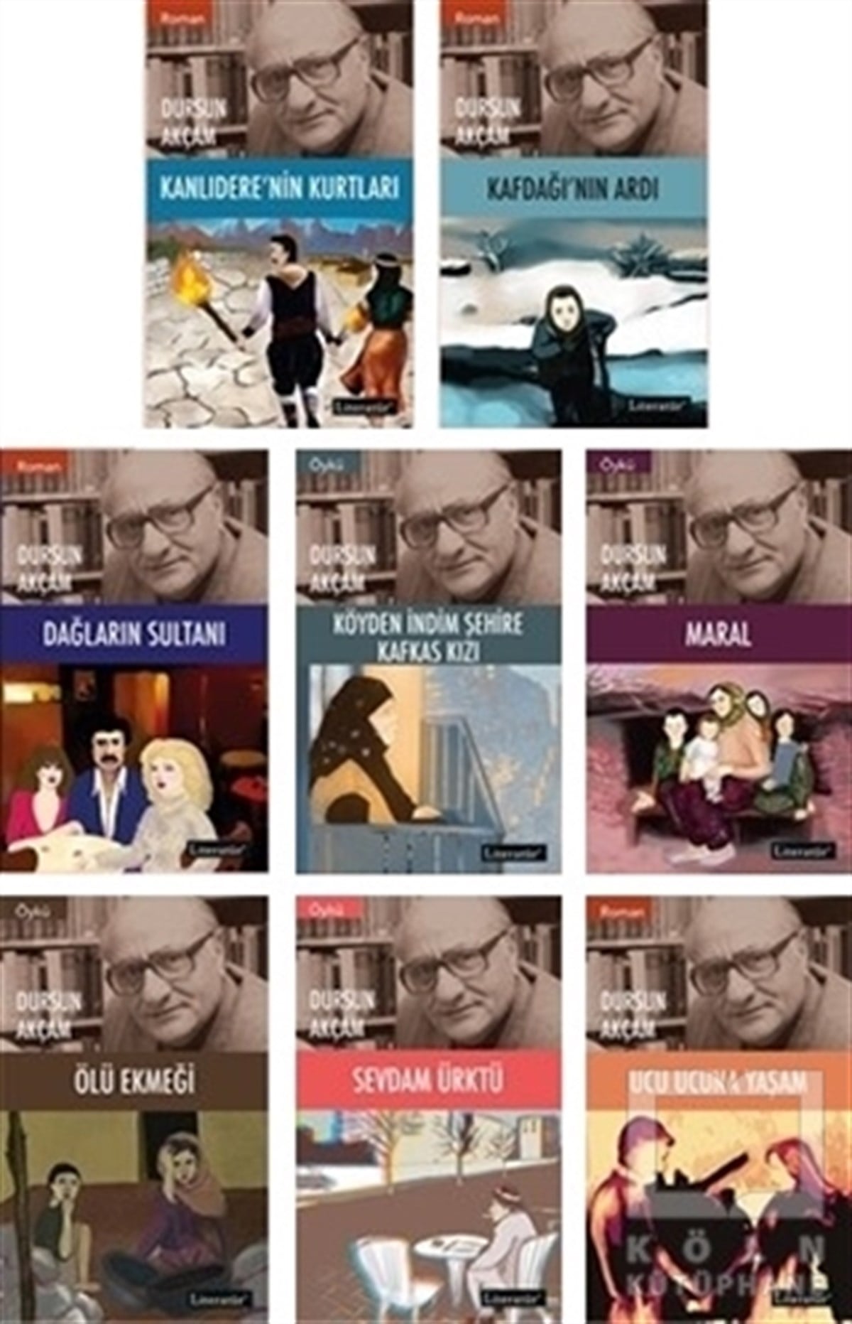 Dursun AkçamTürkçe RomanlarDursun Akçam Kitaplığı Seti (8 Kitap Takım)