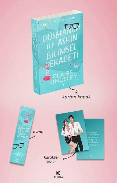 Claire KingsleyAşk Kitapları & Aşk RomanlarıDüşmanım İle Aşkın Bilimsel Rekabeti - Dirty Martini Running Clup Serisi 2. Kitap - Ayraç ve Karakter Kartı Hediyeli
