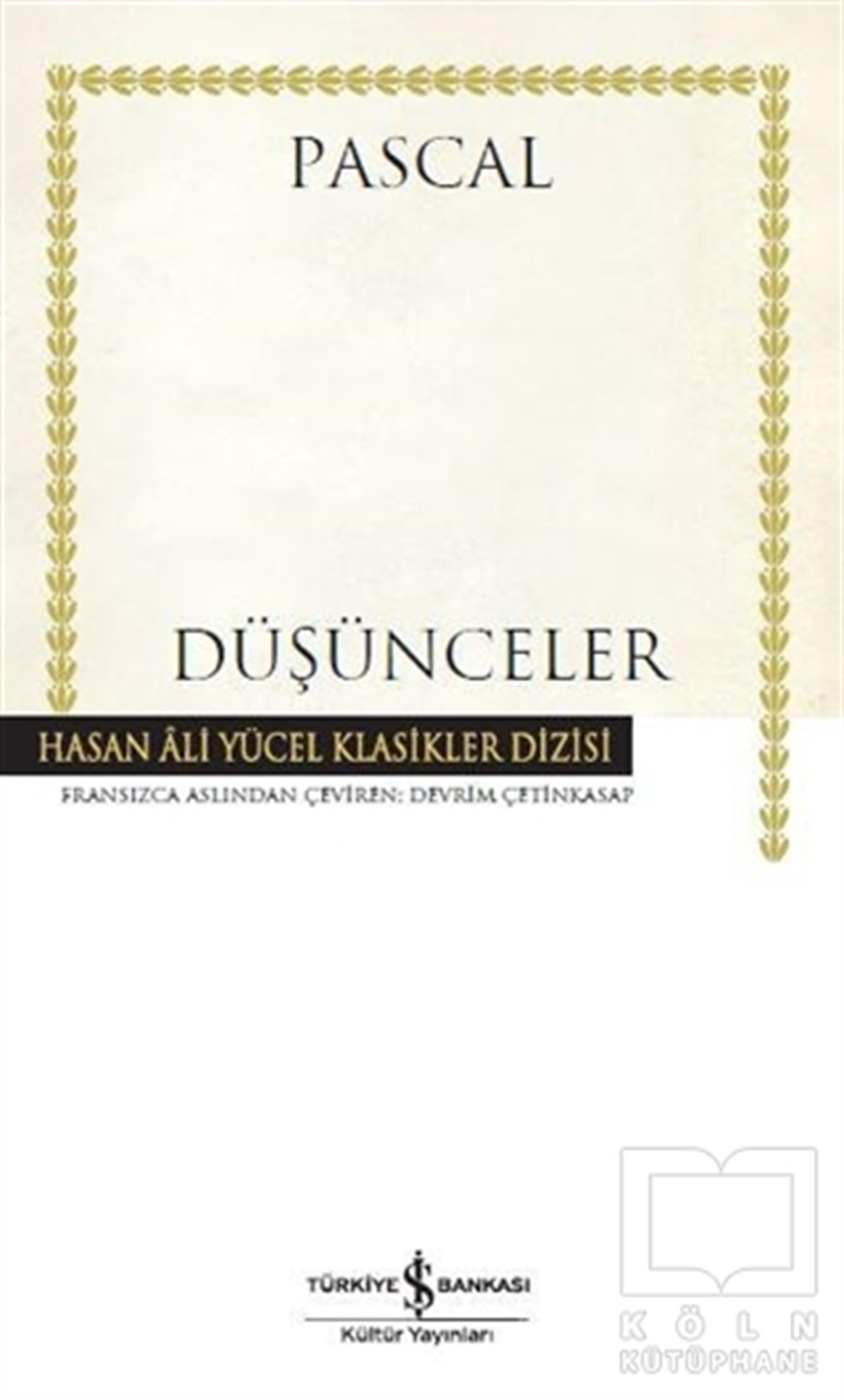Blaise PascalDüşünceDüşünceler