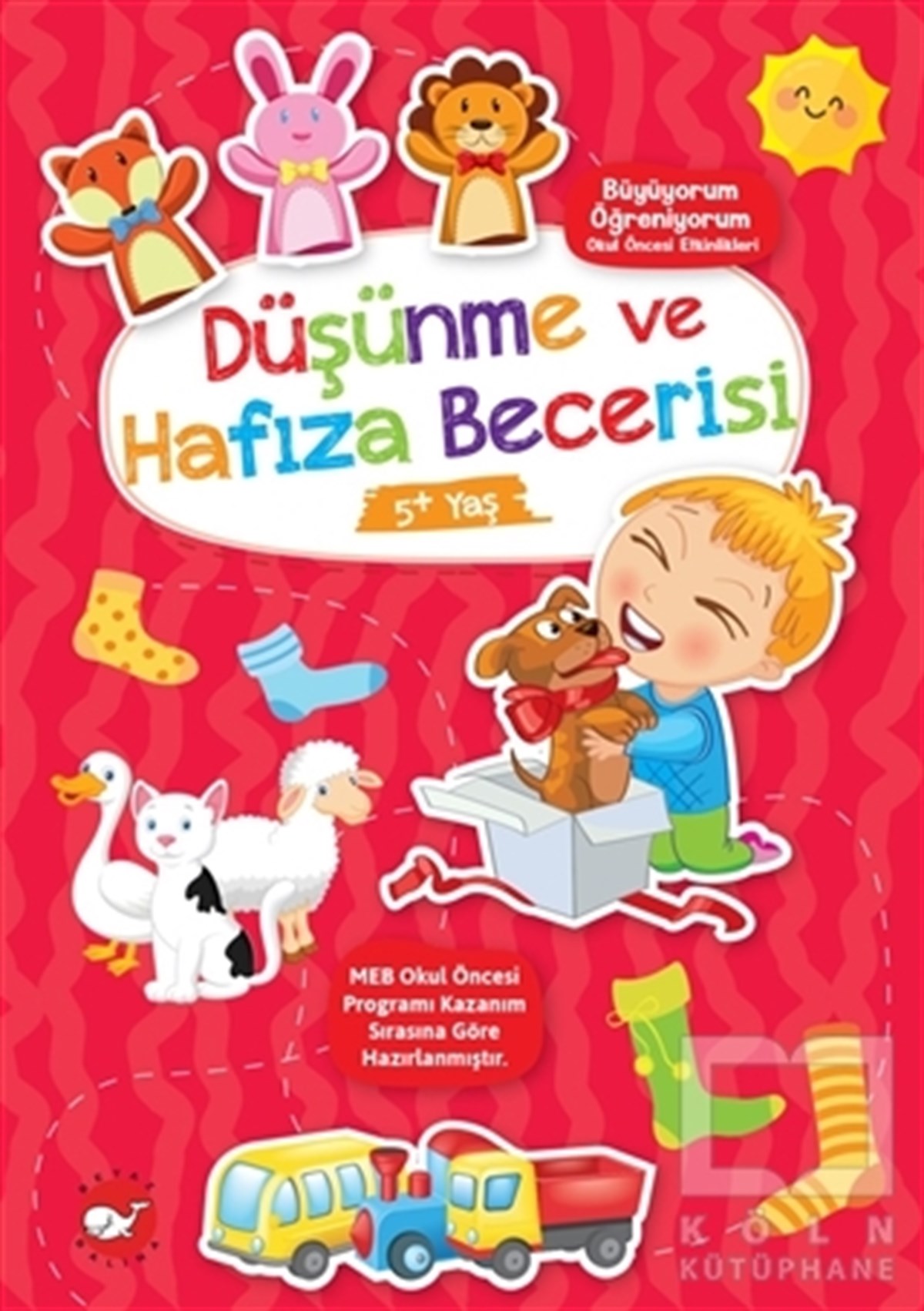 KolektifEtkinlik KitaplarıDüşünme ve Hafıza Becerisi 5+ Yaş - Büyüyorum Öğreniyorum Okul Öncesi Etkinlikleri