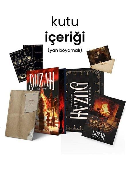 Hazel NoyaTürk RomaniDuzah 1: Nemea Vadisi - Yan Boyamalı Hediyeli Kutu