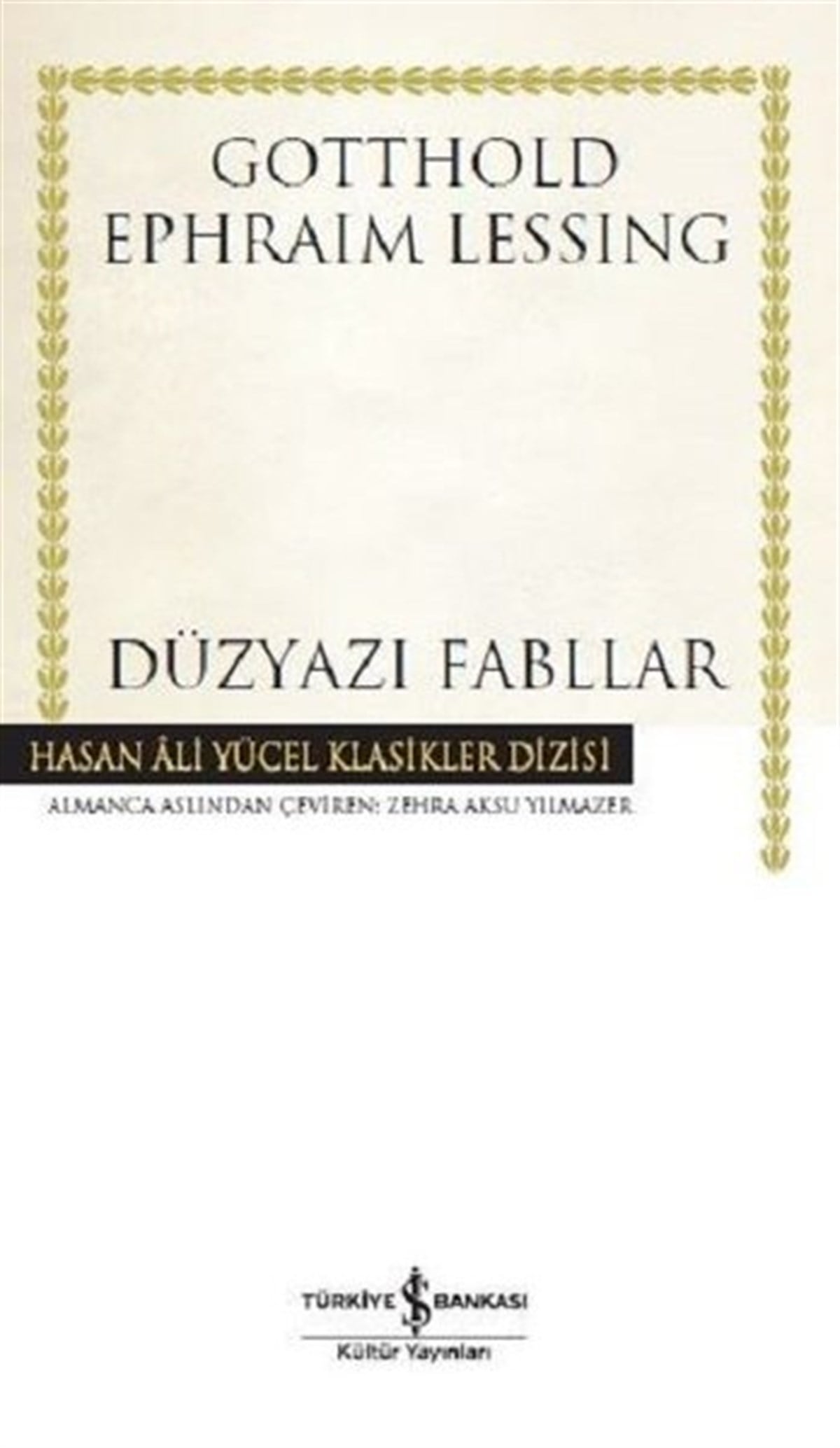 Gotthold Ephraim LessingDünya KlasikleriDüzyazı Fabllar