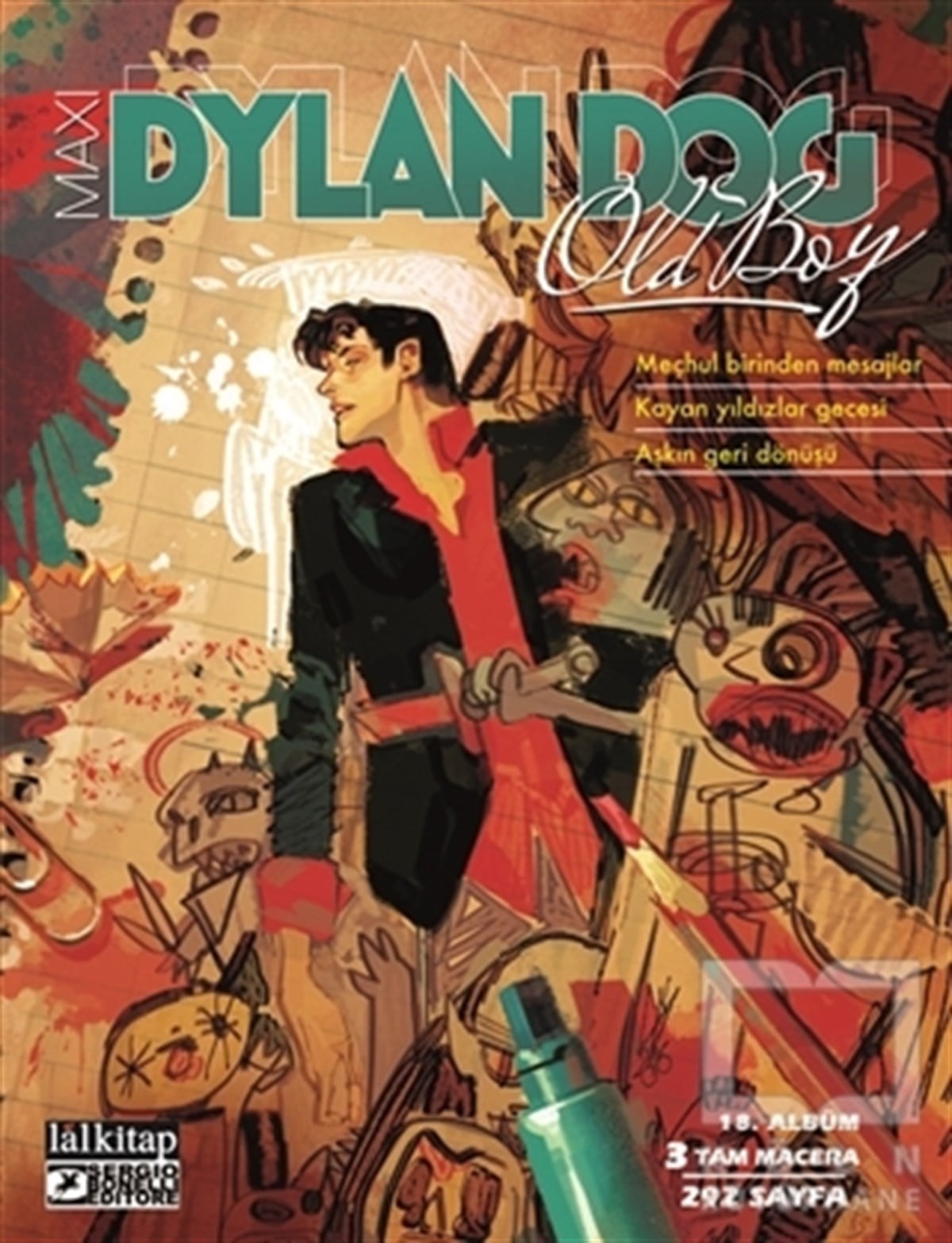 Giovanni Di GregorioÇizgi RomanlarDylan Dog Maxi Albüm 18 - Meçhul Birinden Mesajlar