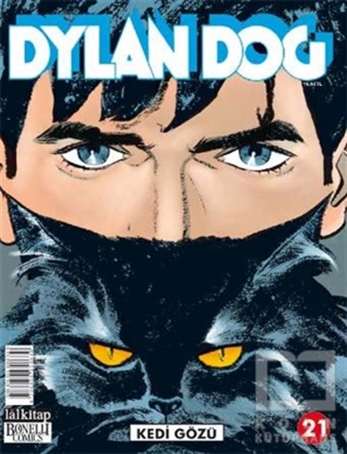 Tiziano SclaviÇizgi RomanDylan Dog Sayı: 21Kedi Gözü