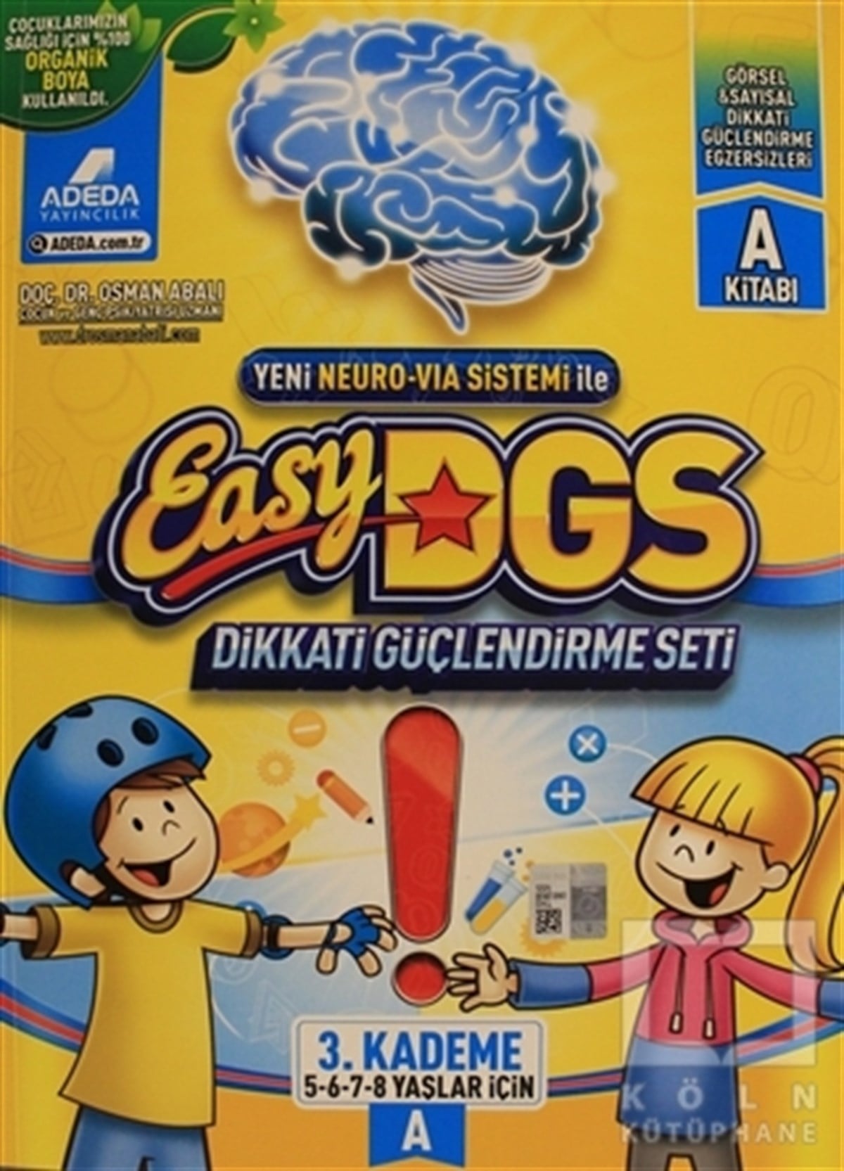 Osman AbalıZeka GelişimiEasy Dikkati Güçlendirme Seti 5/8 Yaş A
