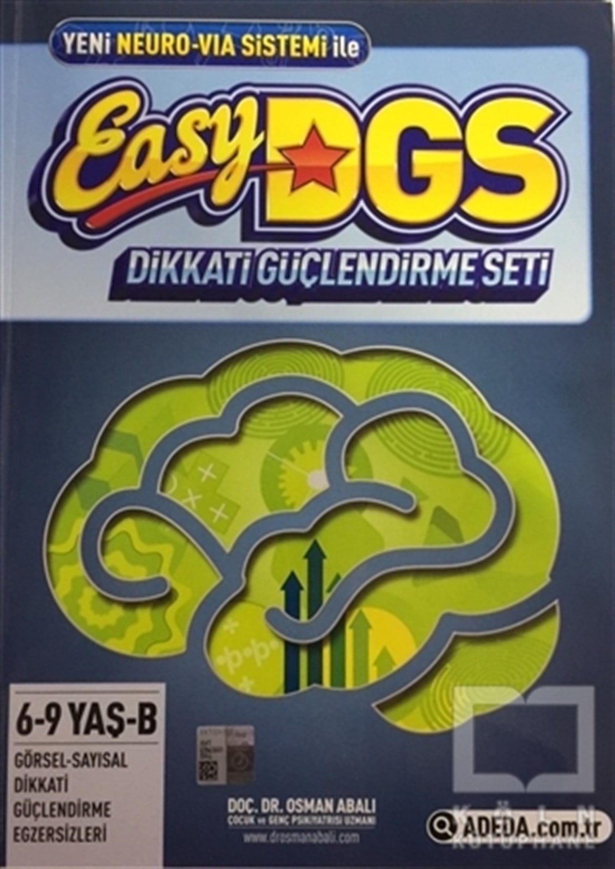 Osman AbalıZeka Gelişimi KitaplarıEasy Dikkati Güçlendirme Seti 6-9 Yaş B