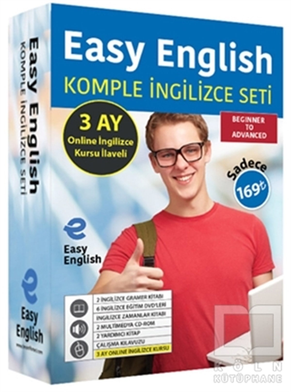 KolektifDil ÖğrenimiEasy English Komple İngilizce Eğitim Seti