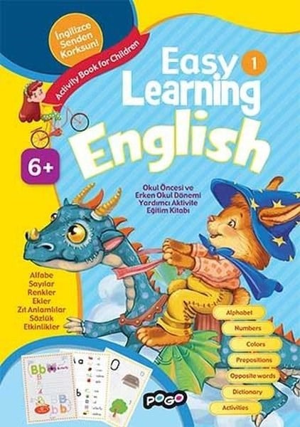 KolektifYabancı Dil Çocuk KitaplarıEasy Learning English 1
