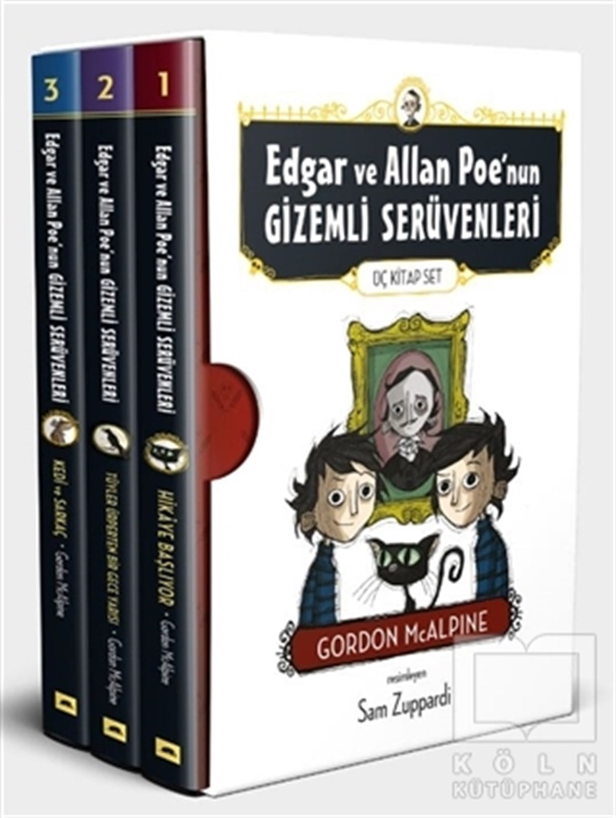 Gordon McAlpineÇocuk RomanlarıEdgar ve Allan Poe’nun Gizemli Serüvenleri (3 Kitap Takım)
