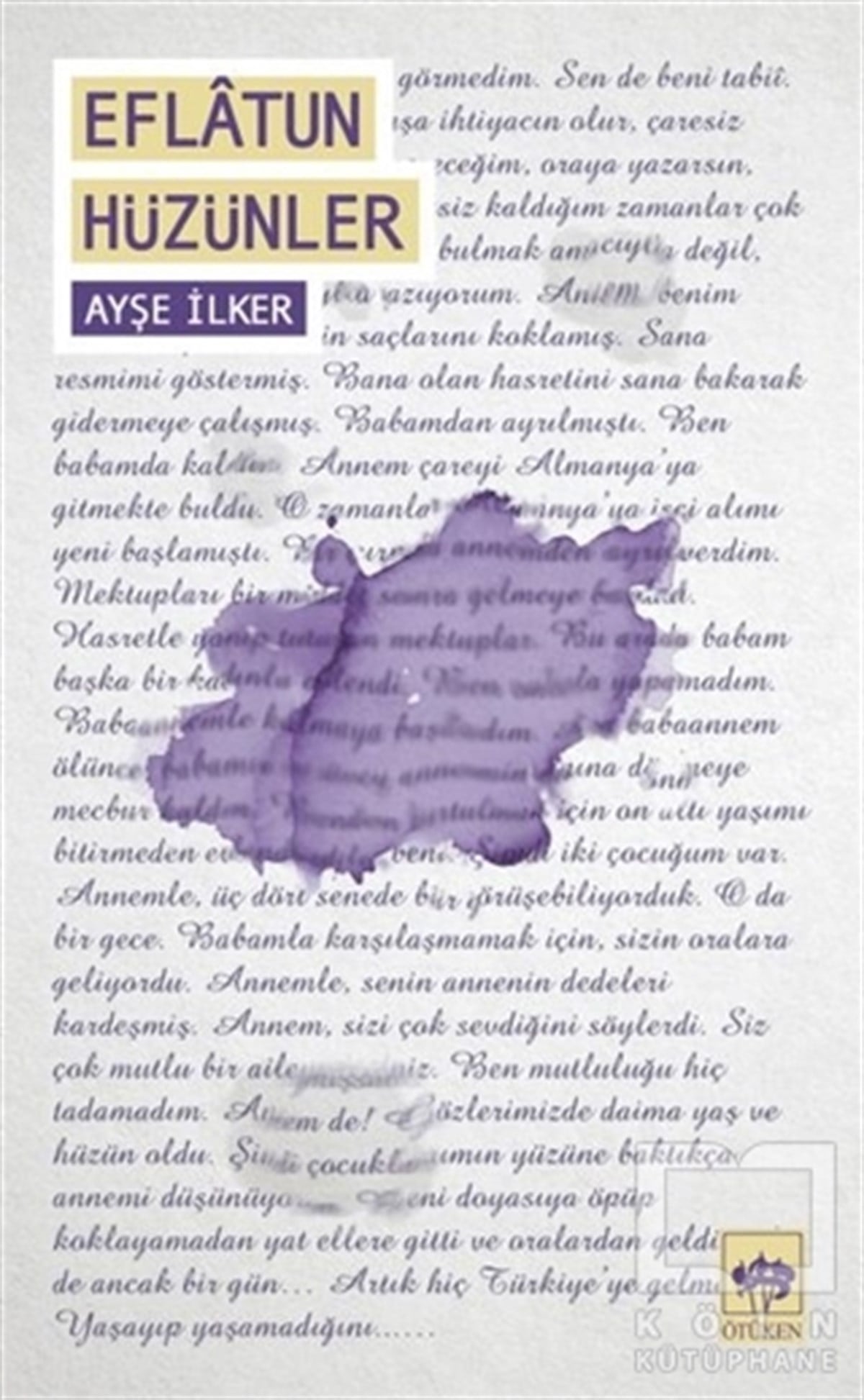 Ayşe İlkerÖyküEflatun Hüzünler