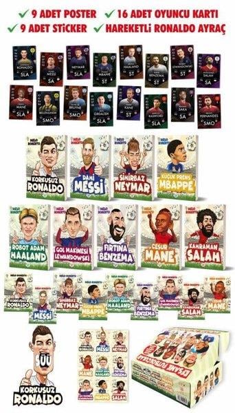 Diego RobertoÇocuk Gençlik RomanlarıEfsane Futbolcular Seti - 9 Kitap Takım - Kutulu