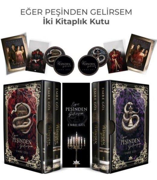 Emre GülTürk RomaniEğer Peşinden Gelirsem Serisi Seti - 2 Kitap Takım - Kutulu