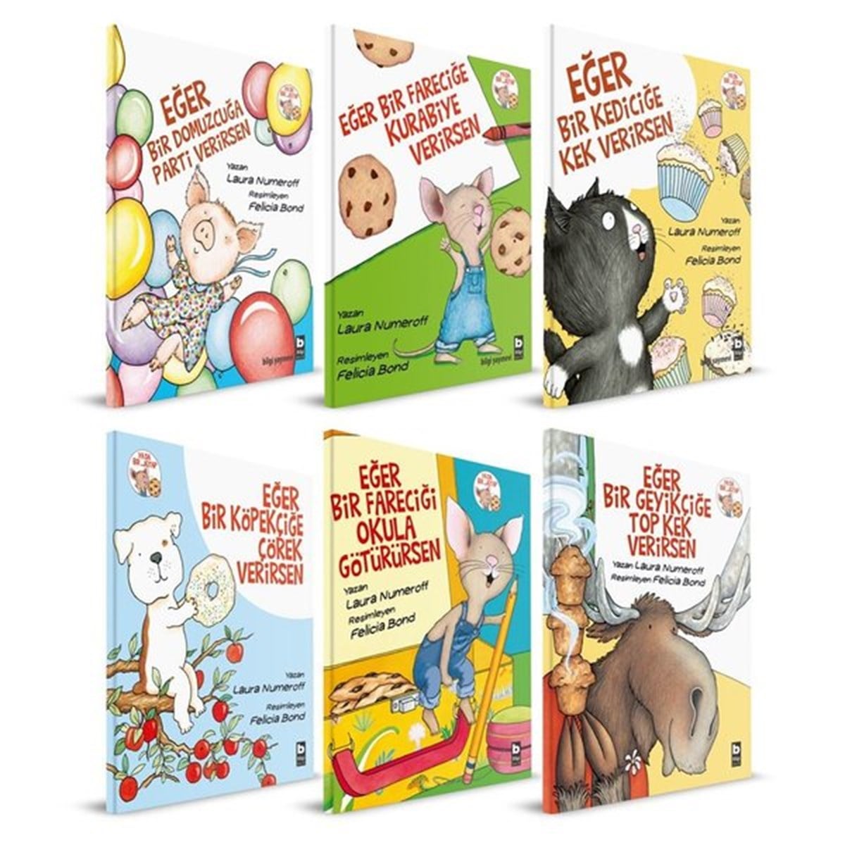 Laura NumeroffOkul Öncesi Masal KitaplarıEğer Serisi Seti-6 Kitap Takım