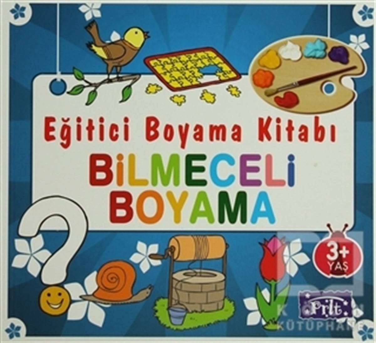 KolektifBoyama KitaplarıEğitici Boyama Kitabı - Bilmeceli Boyama