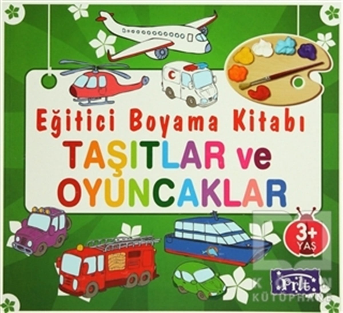 KolektifBoyama KitaplarıEğitici Boyama Kitabı - Taşıtlar ve Oyuncaklar