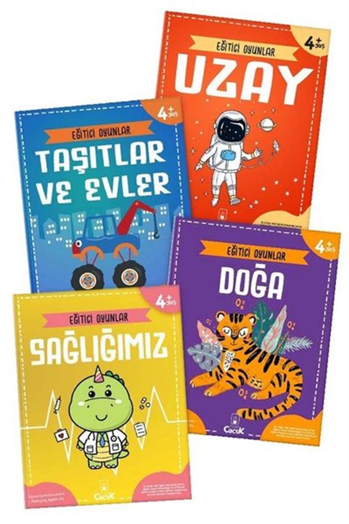 Ayşen OyEtkinlik KitaplarıEğitici Oyunlar Serisi Seti - 4 Kitap Takım