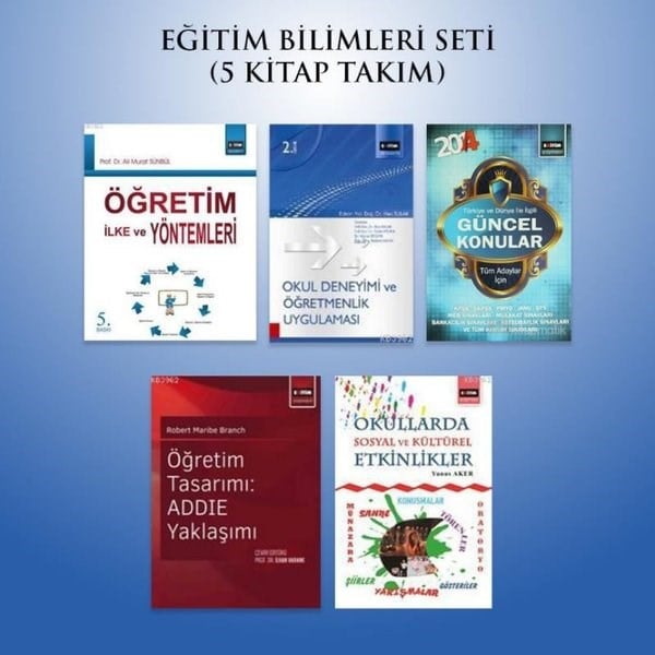 KolektifEğitimEğitim Bilimleri Serisi Seti - 5 Kitap Takım