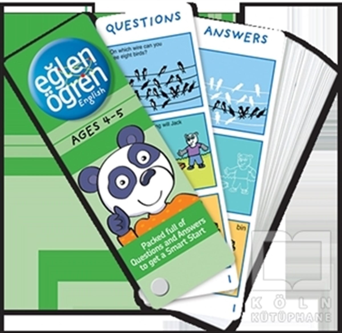 KolektifZeka Gelişimi KitaplarıEğlen Öğren English Time Card (4-5 Ages)