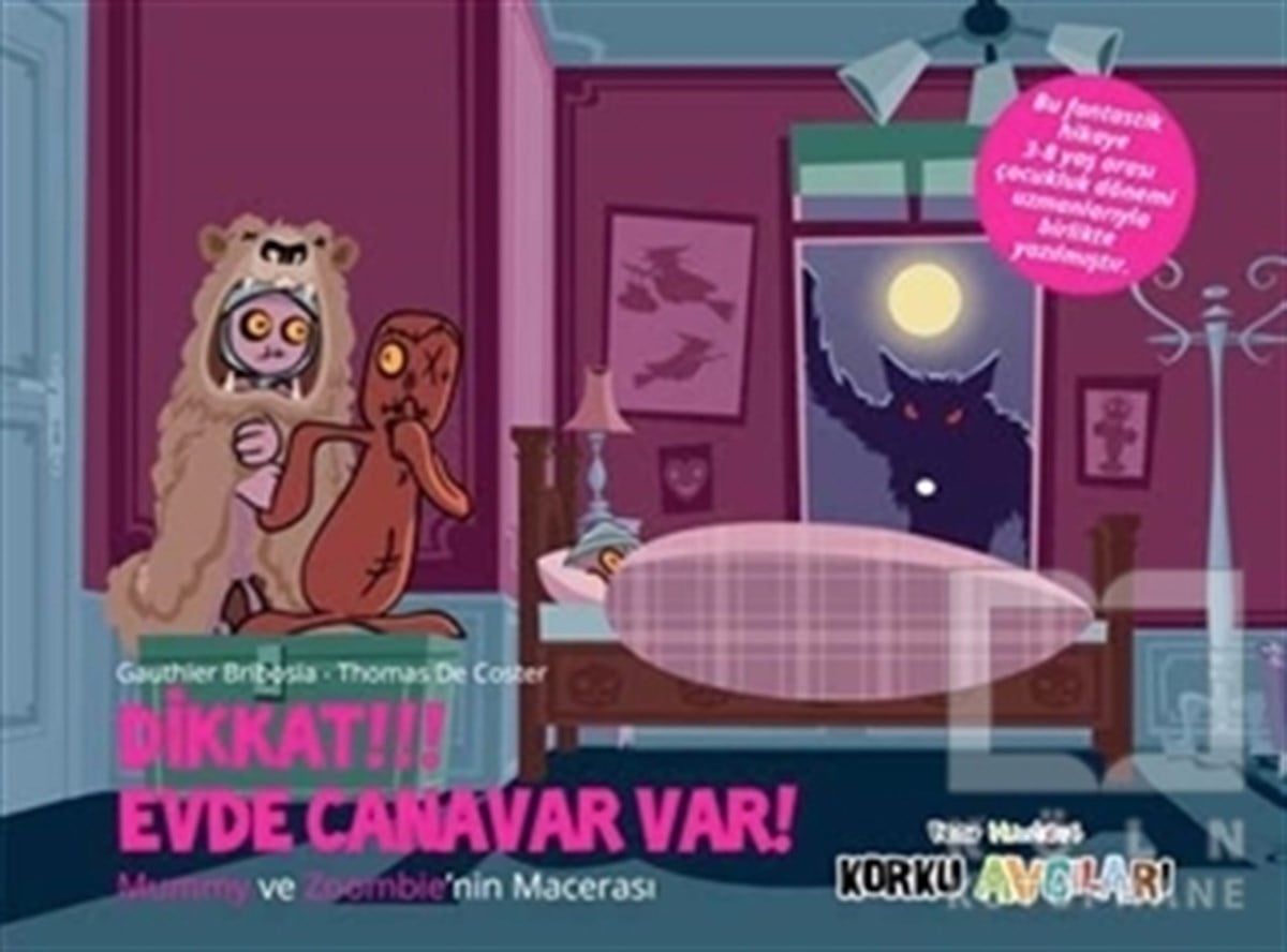 Gauthier BribosiaHikayelerEğlen Öğren Korku Avcıları : Dikkat!!! Evde Canavar Var!