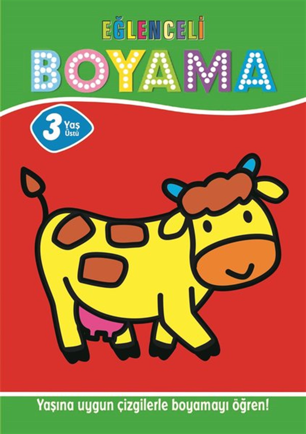 KolektifEgitim Etkinlik KitaplariEğlenceli Boyama - 3 Yaş Üstü 4'lü Pastel Boya Hediyeli