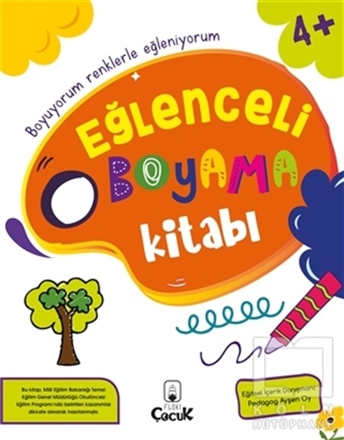 KolektifOkul Öncesi Çocuk KitaplarıEğlenceli Boyama Kitabı