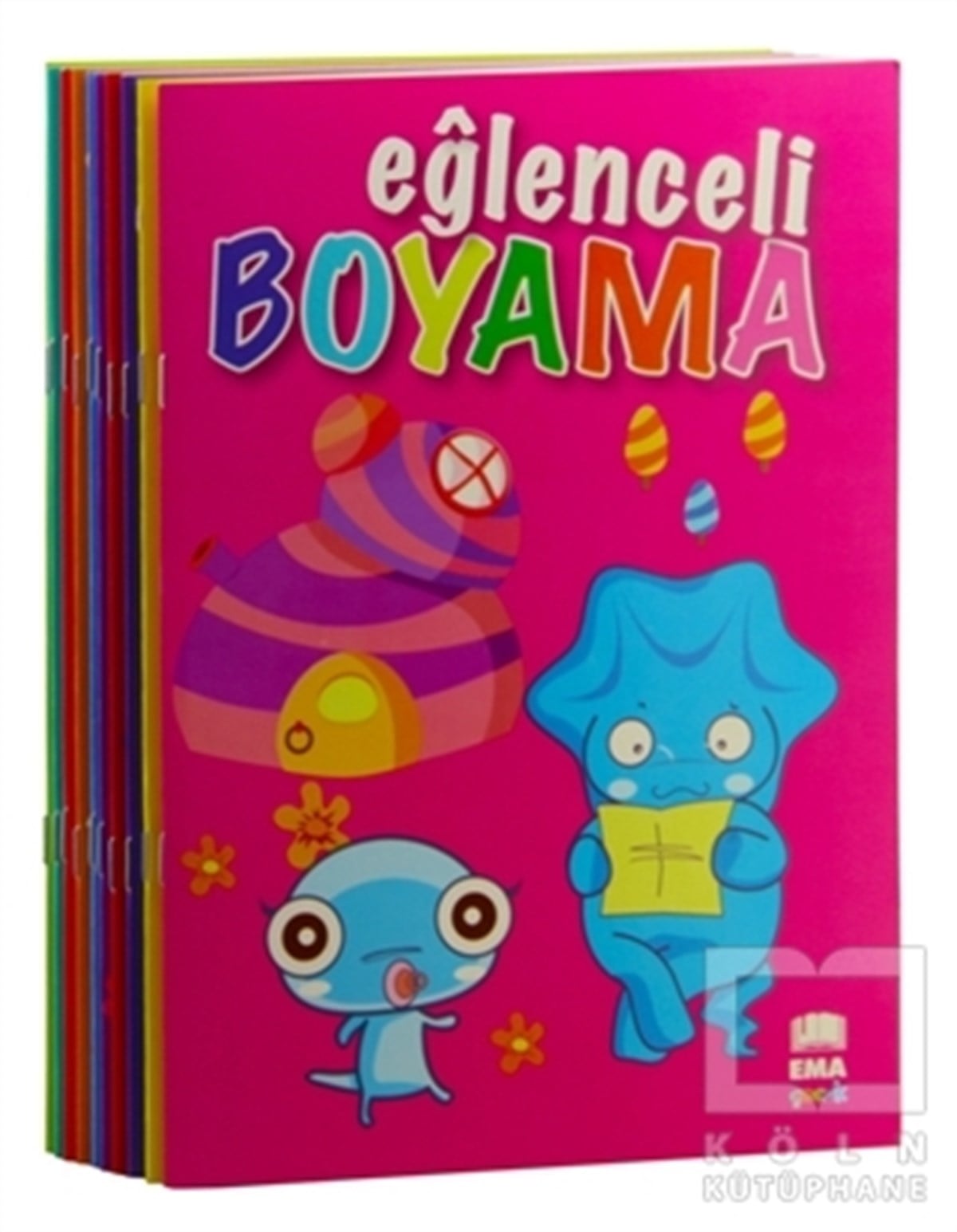 KolektifBoyama KitaplarıEğlenceli Boyama Seti (10 kitap)