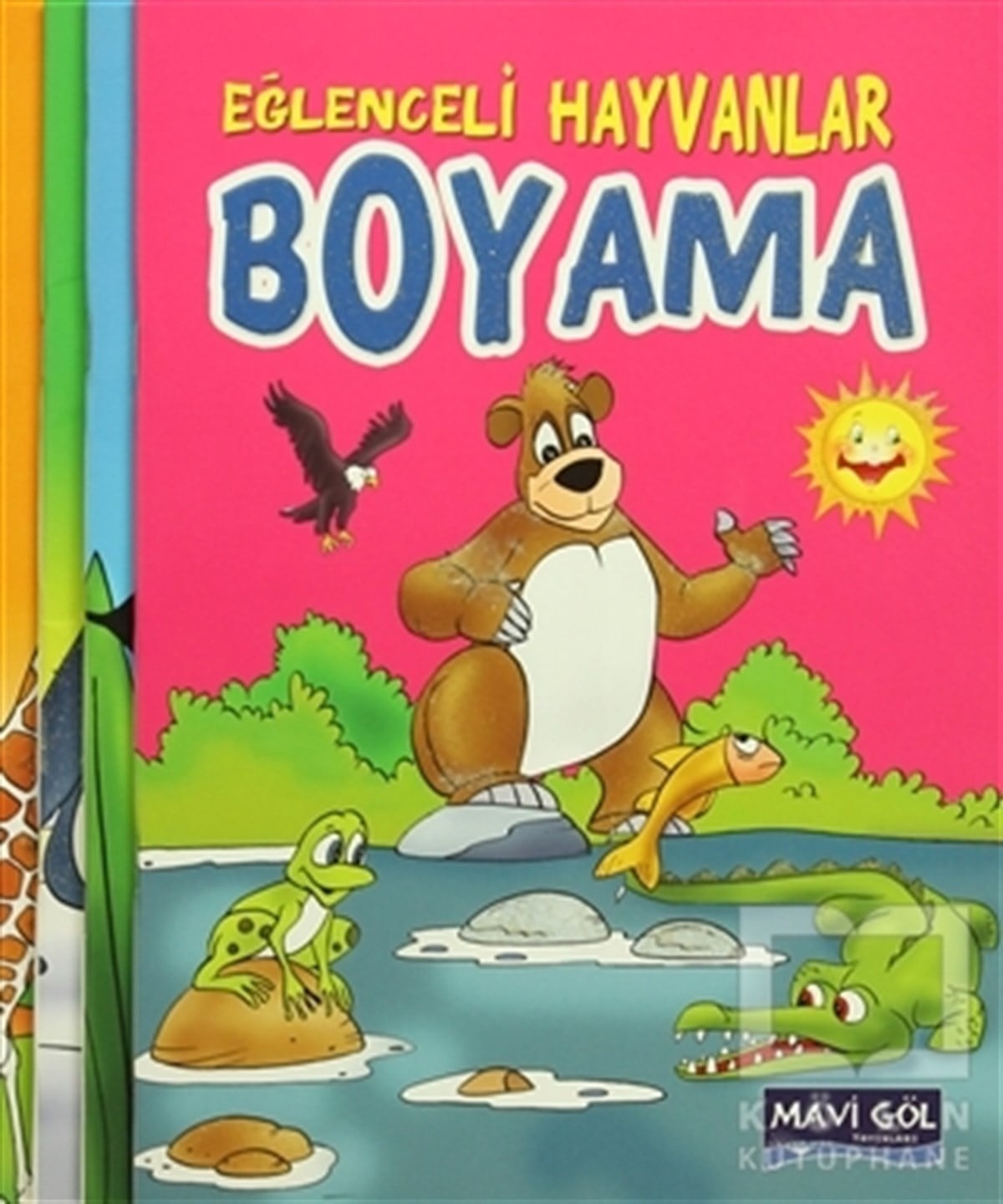 KolektifBoyama KitaplarıEğlenceli Hayvanlar Boyama (4 kitap)