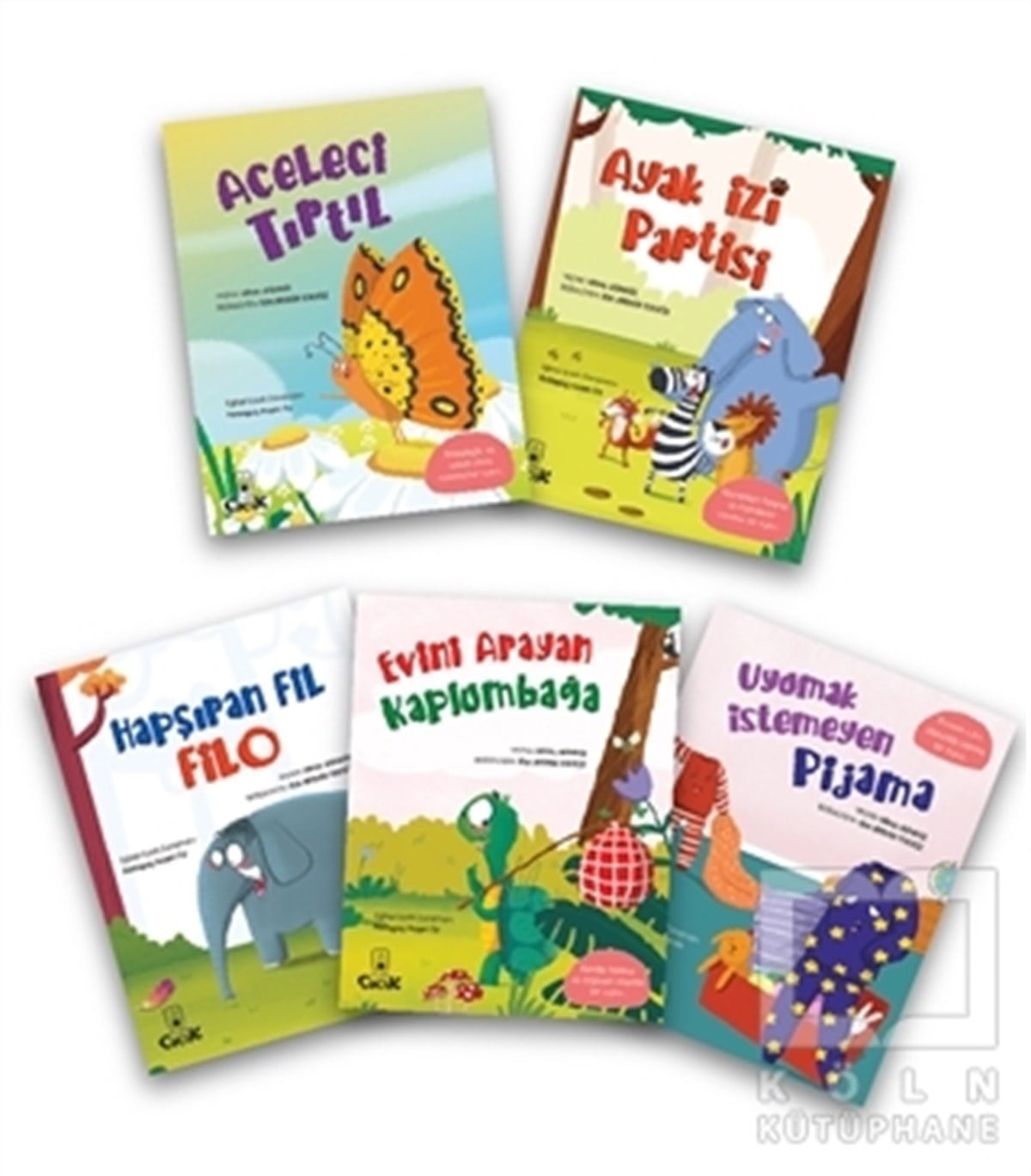 Nihal GündüzÇocuk Hikaye KitaplarıEğlenceli Hikayelerle Kazanımlar Serisi (5 Kitap Takım)