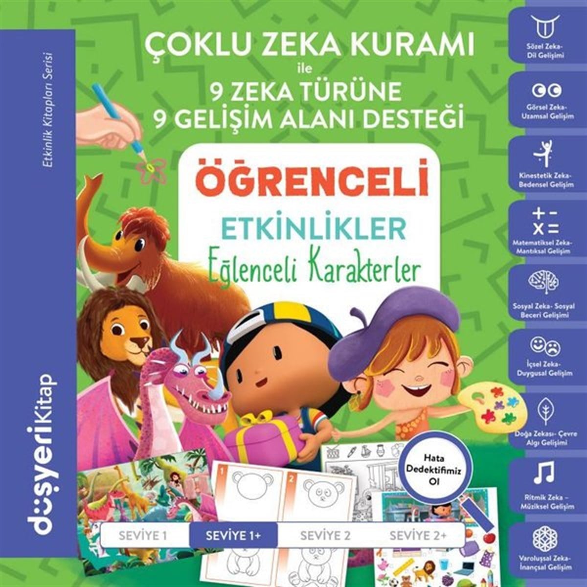 Ayşe Şule BilgiçEgitim Etkinlik KitaplariEğlenceli Karakterler - Çoklu Zeka Kuramı Öğrenceli Etkinlikler