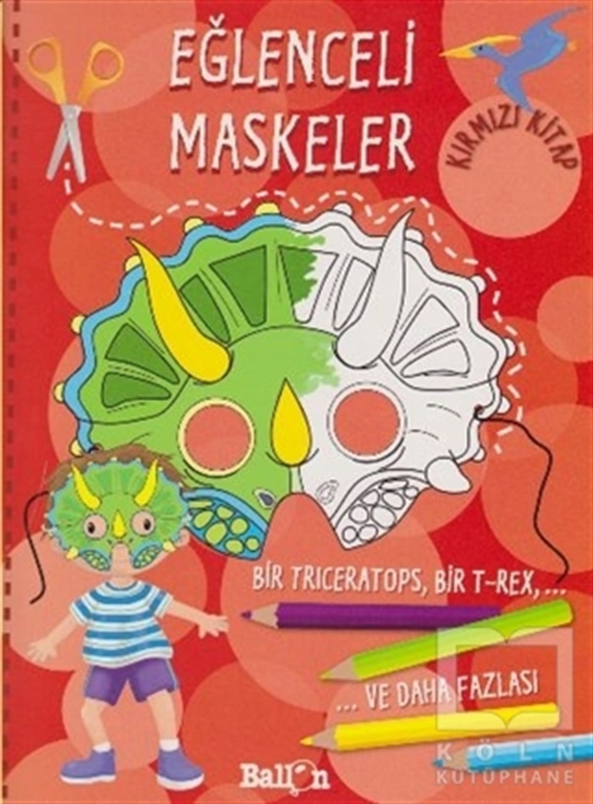 KolektifDiğerEğlenceli Maskeler Kırmızı Kitap