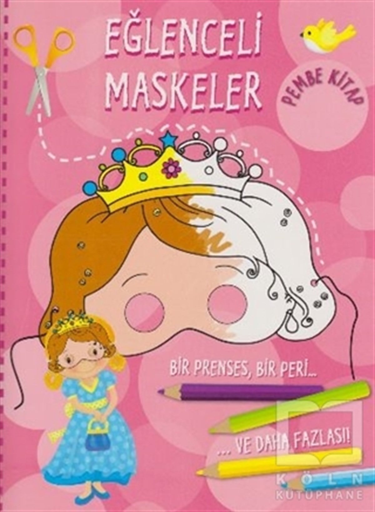 KolektifDiğerEğlenceli Maskeler Pembe Kitap