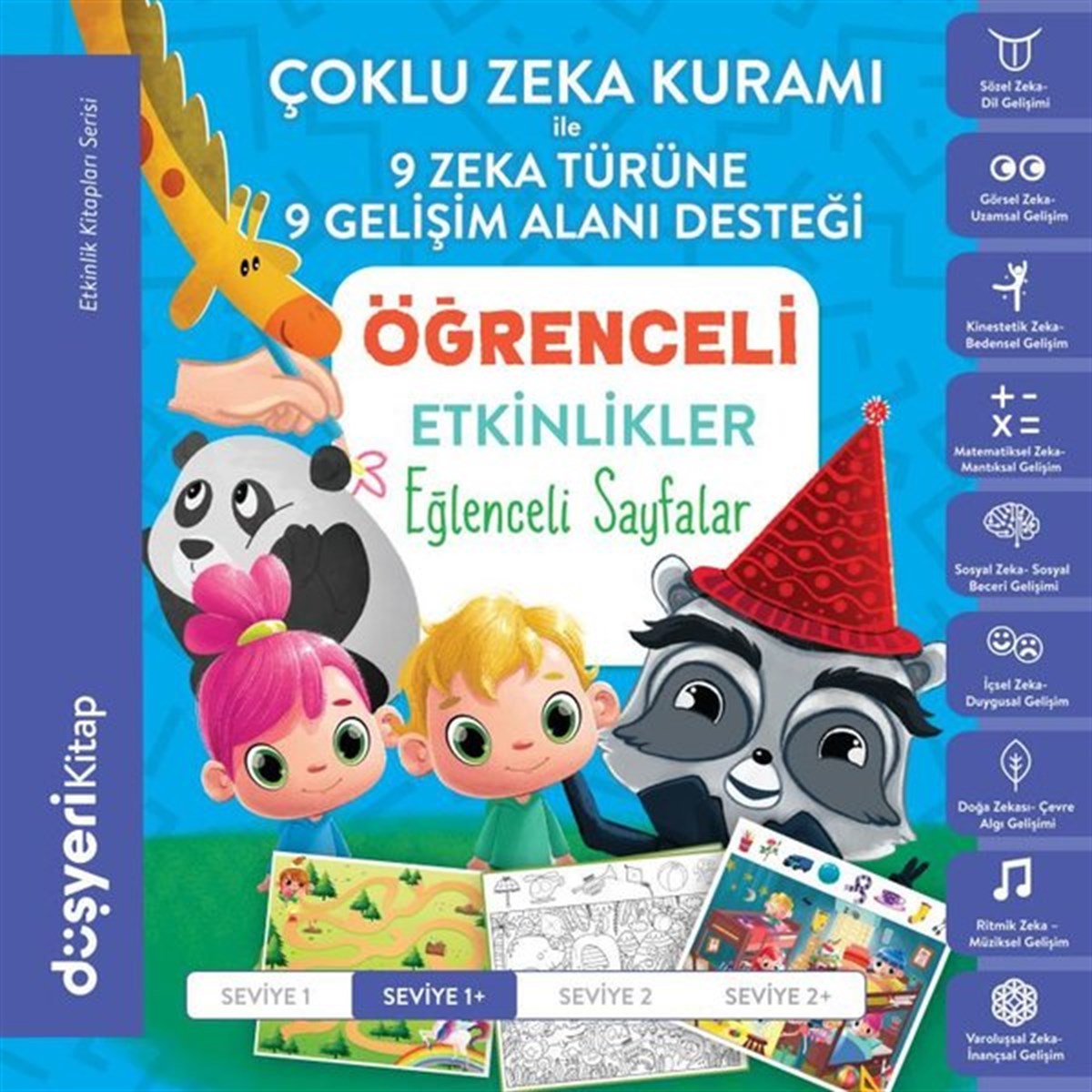 Ayşe Şule BilgiçEgitim Etkinlik KitaplariEğlenceli Sayfalar - Çoklu Zeka Kuramı Öğrenceli Etkinlikler