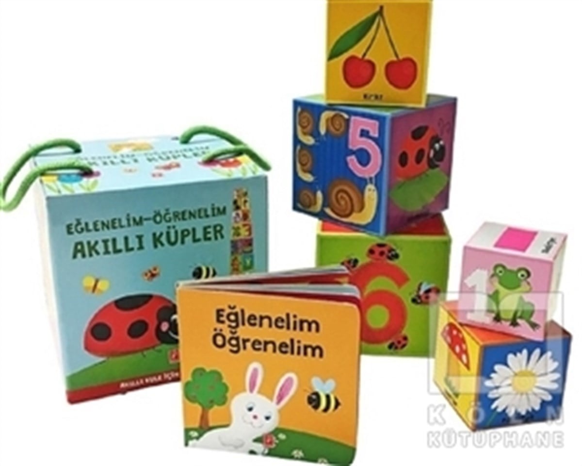 KolektifOkul Öncesi Şekilli KitaplarEğlenelim Öğrenelim - Akıllı Küpler