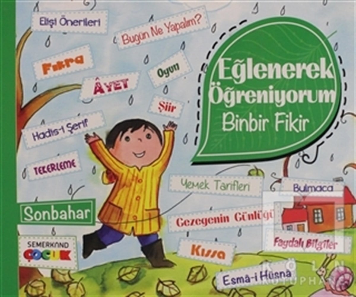 KolektifZeka GelişimiEğlenerek Öğreniyorum - Binbir Fikir - Sonbahar