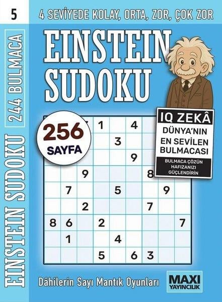 Bertan KodamanoğluBilmece & Bulmaca KitaplarıEinstein Sudoku 5