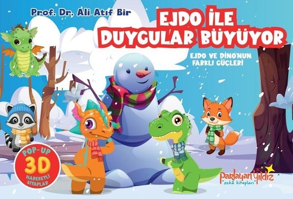 Ali Atıf BirEgitim Etkinlik KitaplariEjdo İle Duygular Büyüyor - Ejdo ve Dino'nun Farklı Güçleri