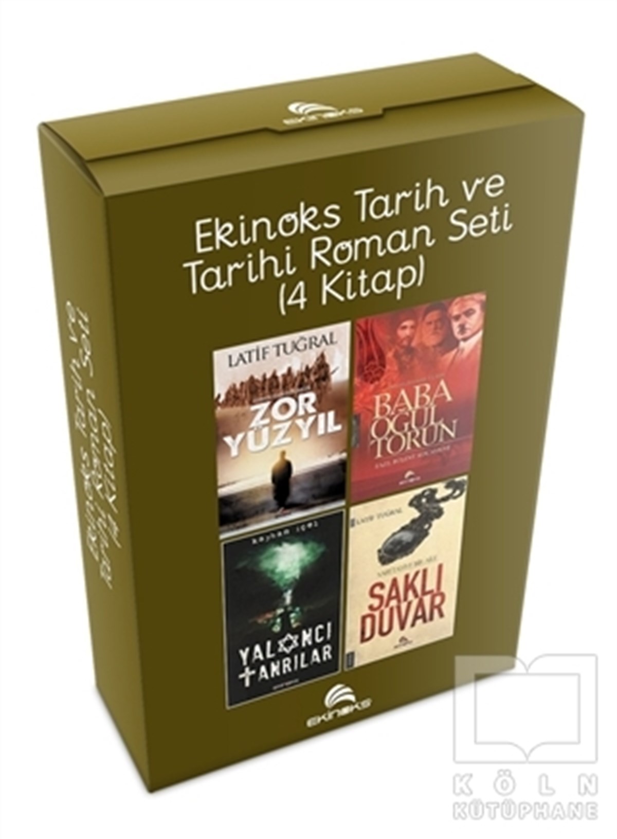 KolektifTarihsel RomanlarEkinoks Tarih ve Tarihi Roman Seti (4 Kitap)