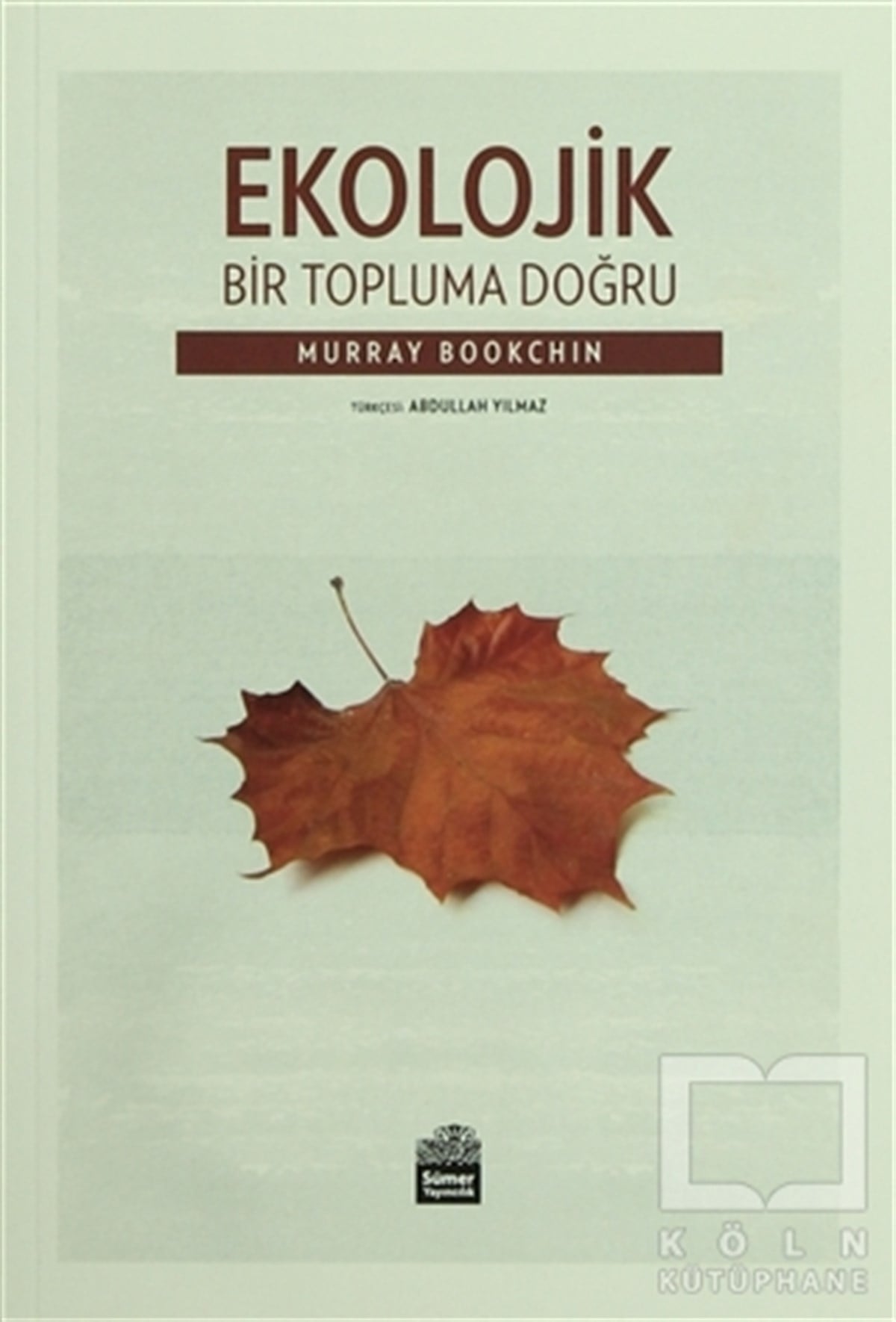 Murray BookchinDiğerEkolojik Bir Topluma Doğru